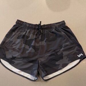 Black Camo RVCA  Shorts